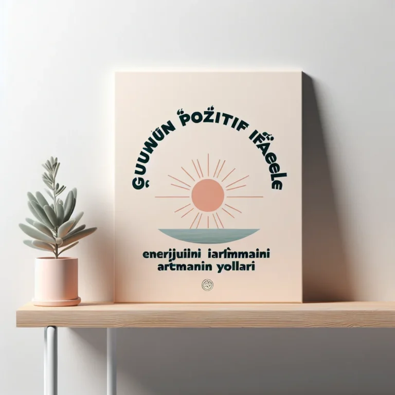 Günün pozitif ifadesiyle enerjini artırmanın yolları